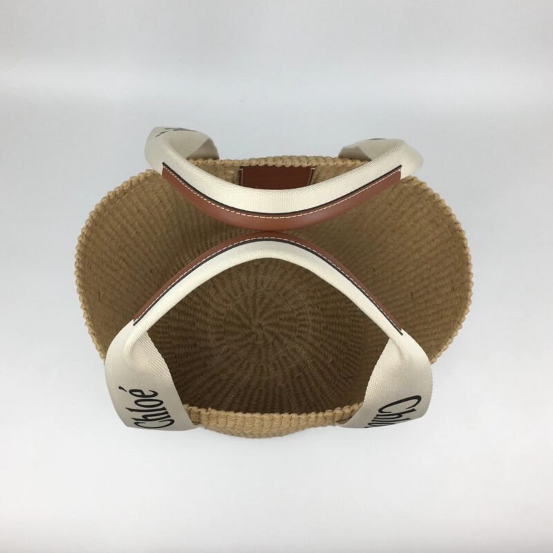 Large Woody Basket In Natural Fibers - 图片 6